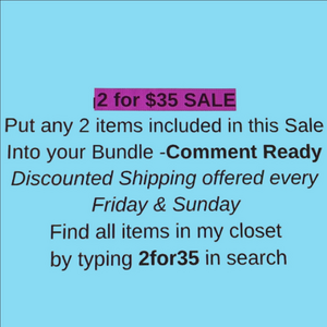 2 for $35 Sale Announcement